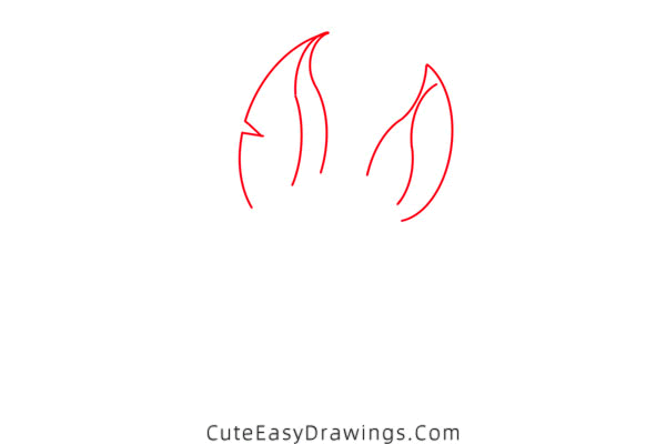 how to draw a bat - www.cuteeasydrawings.com