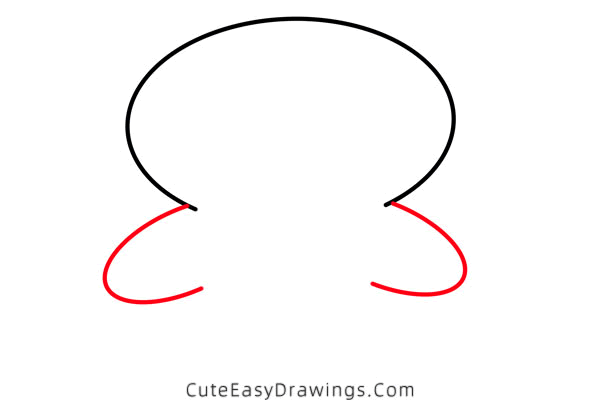 how to draw a gingerbread man - www.cuteeasydrawings.com