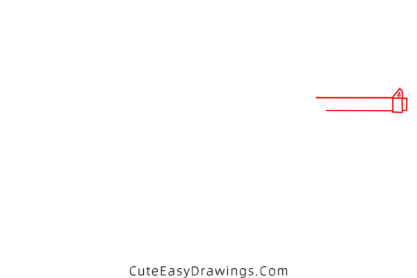 how to draw a m1 galant rifle - www.cuteeasydrawings.com