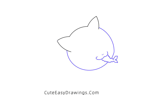 how to draw madara from natsume yuujinchou - www.cuteeasydrawings.com