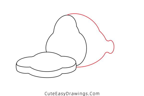 how to draw meat - www.cuteeasydrawings.com