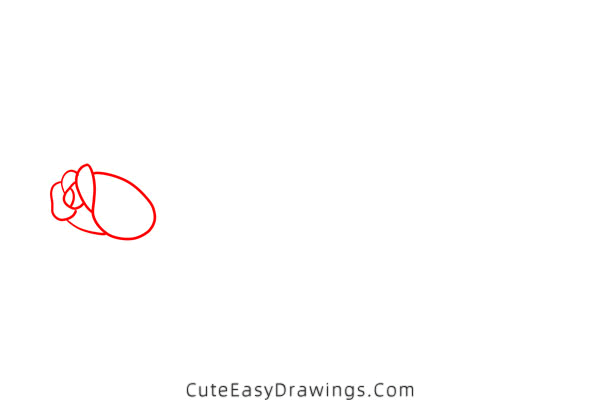 how to draw a rose on branch - www.cuteeasydrawings.com