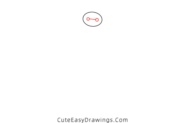 how to draw baymax - www.cuteeasydrawings.com