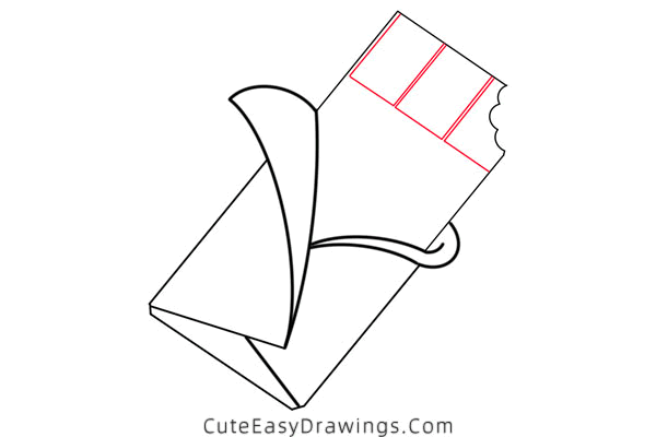 how to draw chocolate - www.cuteeasydrawings.com