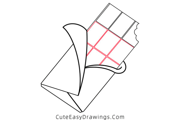 how to draw chocolate - www.cuteeasydrawings.com