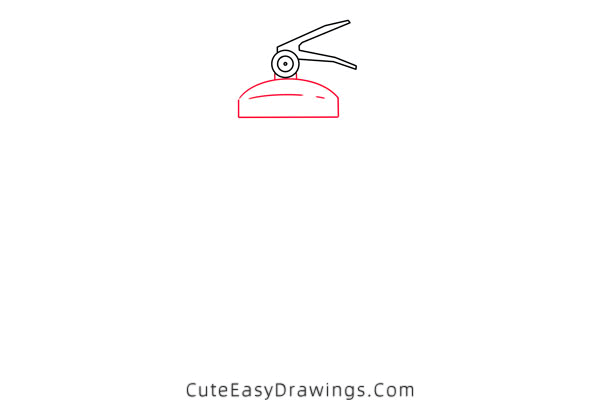 how to draw a fire extinguisher - www.cuteeasydrawings.com