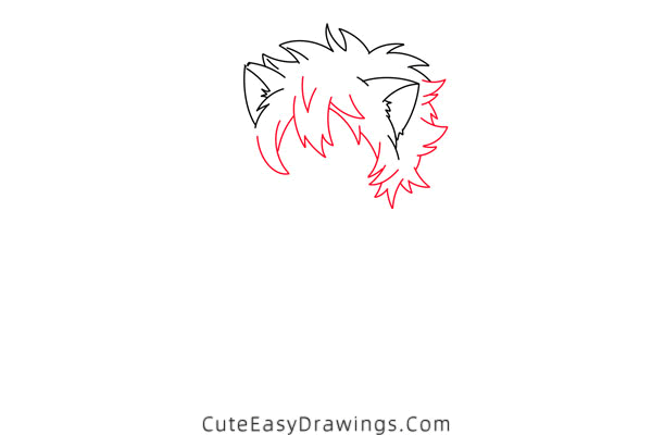 how to draw sakata gintoki - www.cuteeasydrawings.com