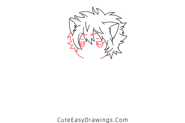 how to draw sakata gintoki - www.cuteeasydrawings.com