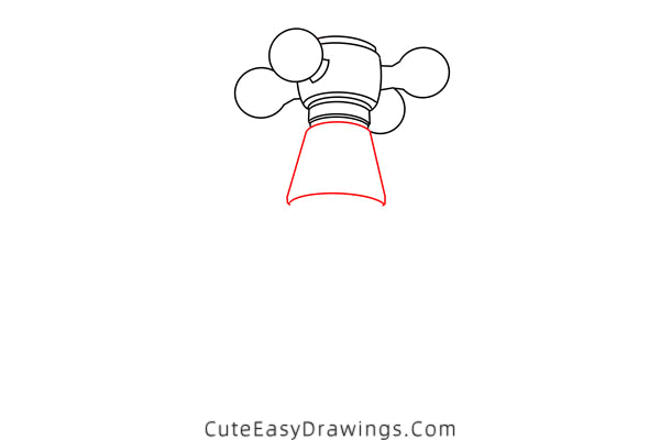 how to draw a faucet - www.cuteeasydrawings.com