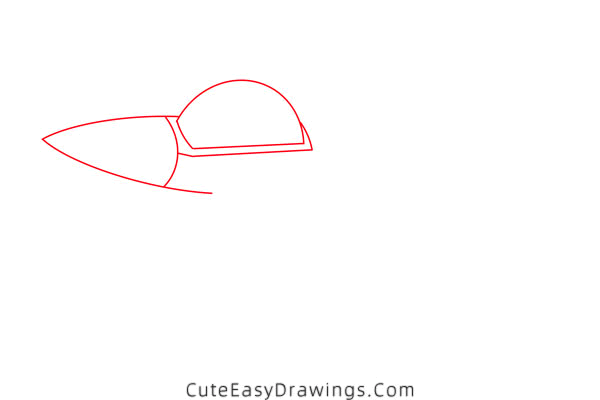 how to draw a fighter jet - www.cuteeasydrawings.com