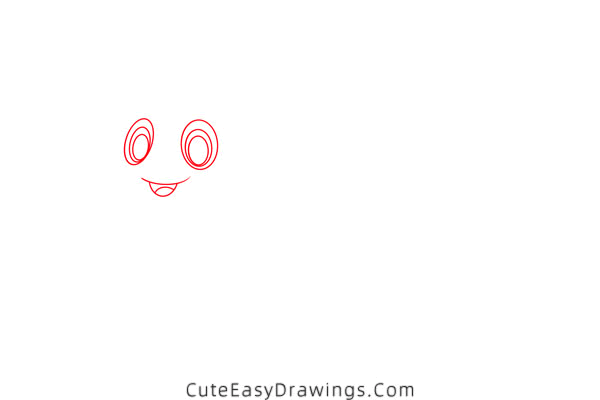 how to draw a snail - www.cuteeasydrawings.com