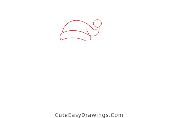 how to draw santa claus with a sack - www.cuteeasydrawings.com