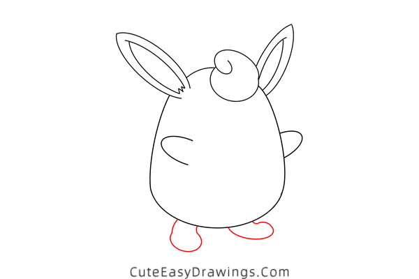 how to draw wigglytuff - www.cuteeasydrawings.com