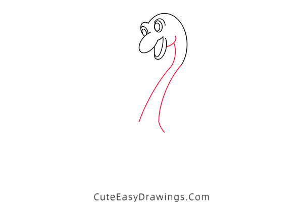 how to draw a plesiosaur - www.cuteeasydrawings.com