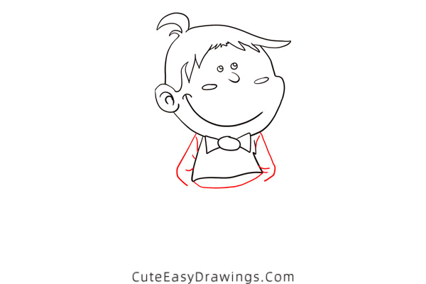 how to draw a boy - www.cuteeasydrawings.com