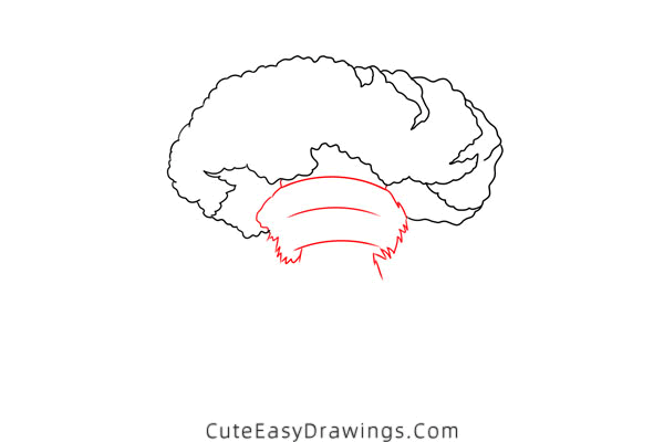 how to draw a mushroom cloud - www.cuteeasydrawings.com