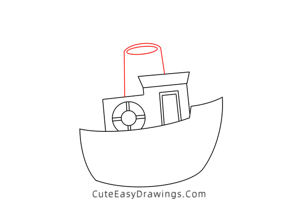 how to draw a ship - www.cuteeasydrawings.com