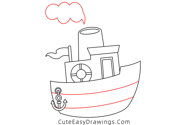 how to draw a ship - www.cuteeasydrawings.com