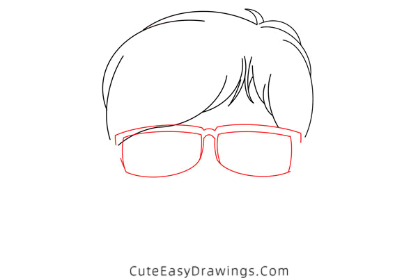 how to draw a man wearing sunglasses - www.cuteeasydrawings.com