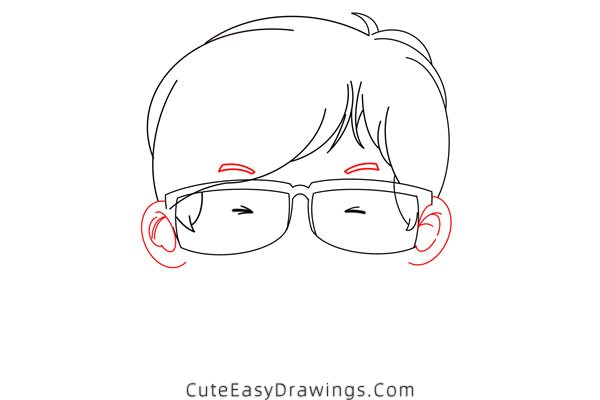 how to draw a man wearing sunglasses - www.cuteeasydrawings.com