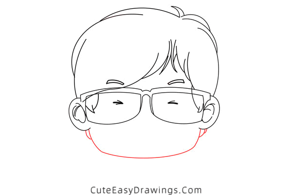 how to draw a man wearing sunglasses - www.cuteeasydrawings.com