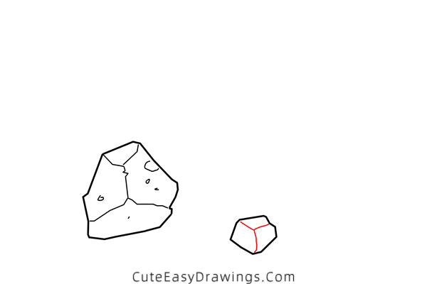 how to draw a meteor - www.cuteeasydrawings.com