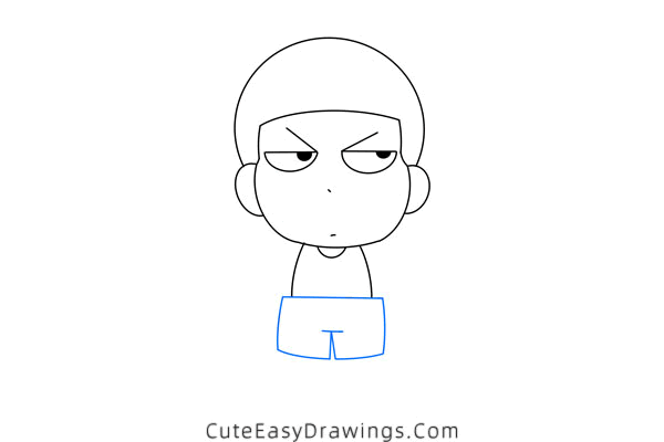 how to draw sakuragi hanamichi - www.cuteeasydrawings.com