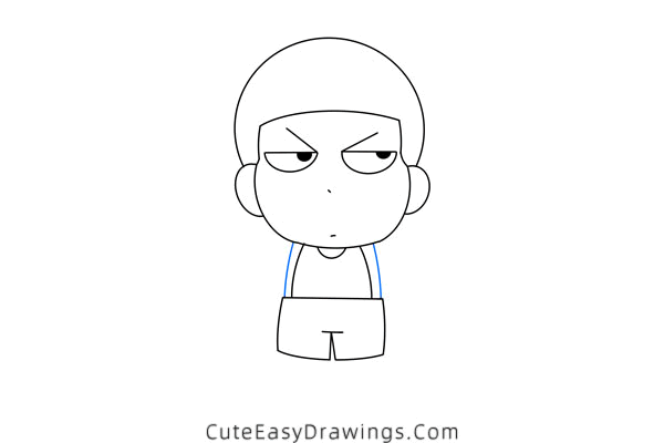 how to draw sakuragi hanamichi - www.cuteeasydrawings.com