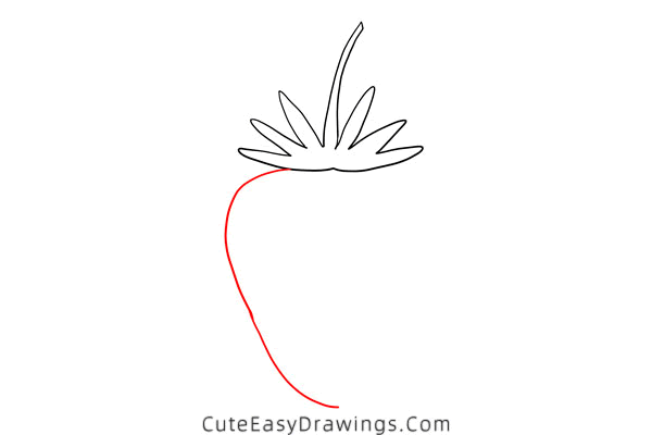 how to draw a cartoon strawberry - www.cuteeasydrawings.com