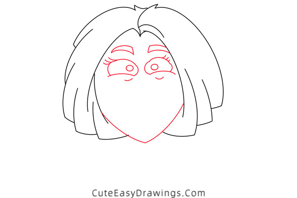 how to draw a woman