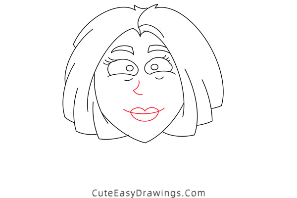 how to draw a woman