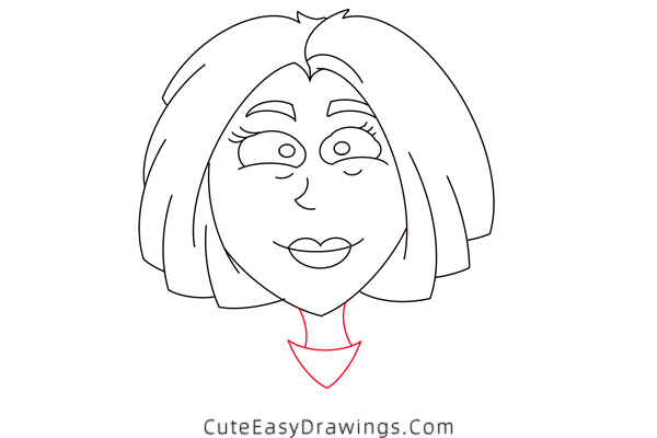 how to draw a woman