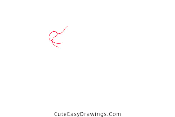 how to draw rudolph - www.cuteeasydrawings.com