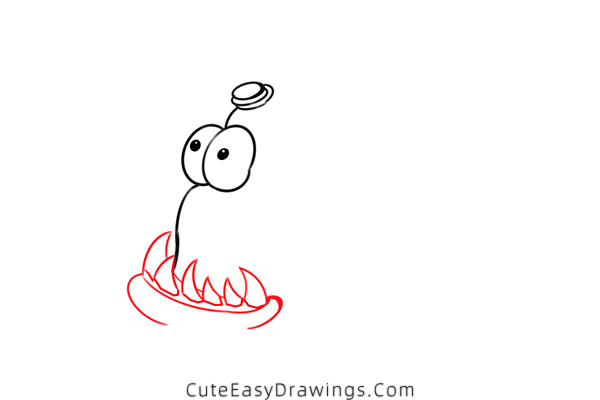 how to draw an anglerfish - www.cuteeasydrawings.com