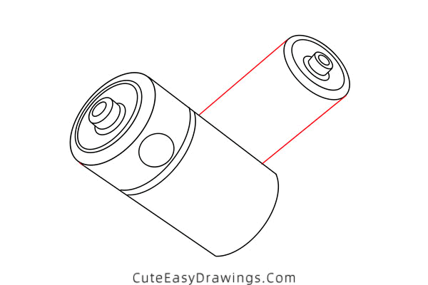 how to draw a battery - www.cuteeasydrawings.com