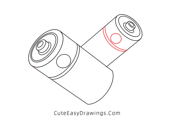 how to draw a battery - www.cuteeasydrawings.com