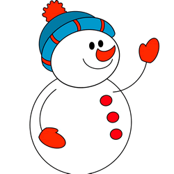 How to Draw a Snowman Easy Step by Step