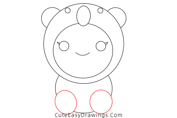 how to draw a baby - www.cuteeasydrawings.com