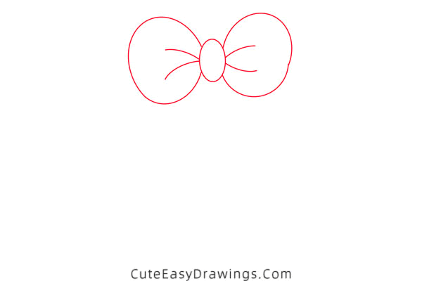 how to draw a christmas wreath - www.cuteeasydrawings.com