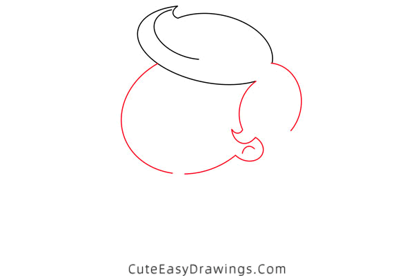 how to draw molly - www.cuteeasydrawings.com