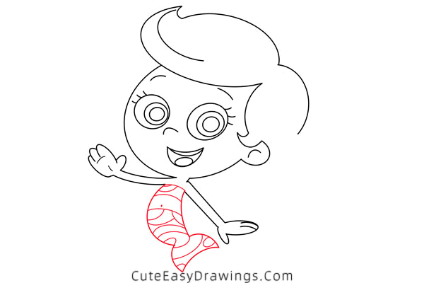 how to draw molly - www.cuteeasydrawings.com