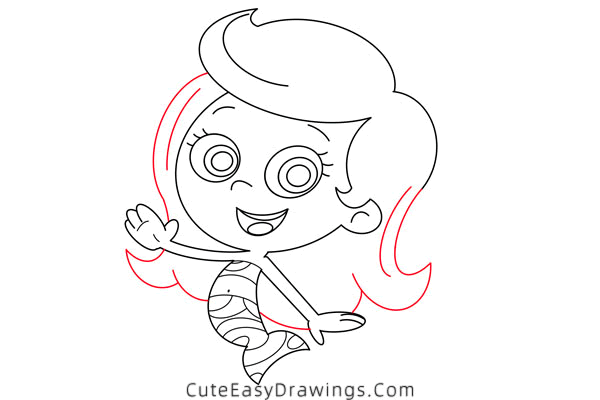 how to draw molly - www.cuteeasydrawings.com