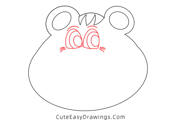 how to draw a tiger face - www.cuteeasydrawings.com