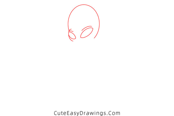 How to Draw an Alien Step by Step - Cute Easy Drawings