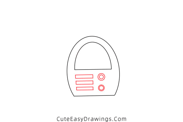 how to draw a robot easy - www.cuteeasydrawings.com