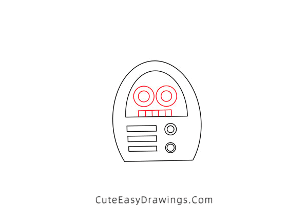 how to draw a robot easy - www.cuteeasydrawings.com