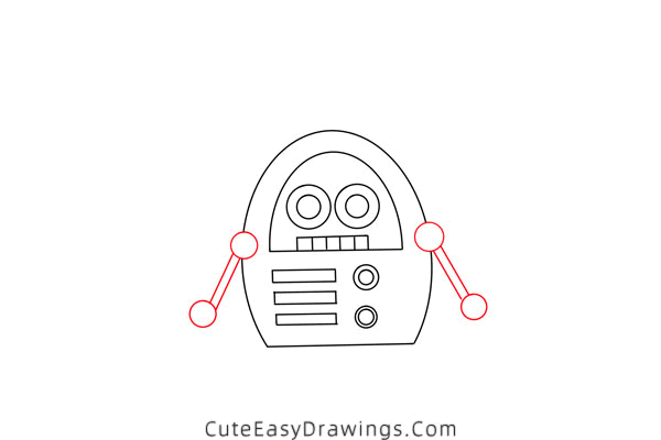 how to draw a robot easy - www.cuteeasydrawings.com