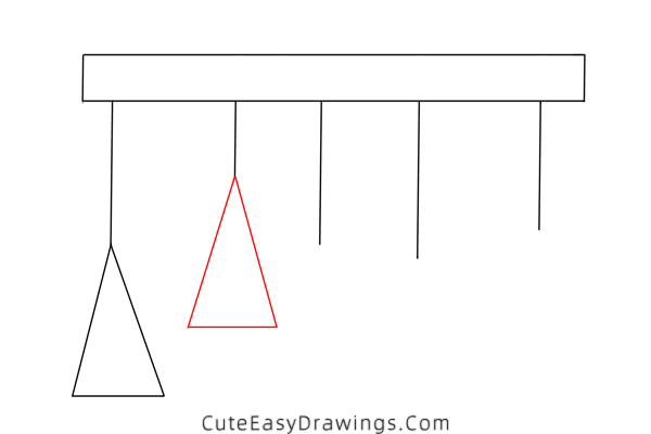 how to draw a chandelier - www.cuteeasydrawings.com