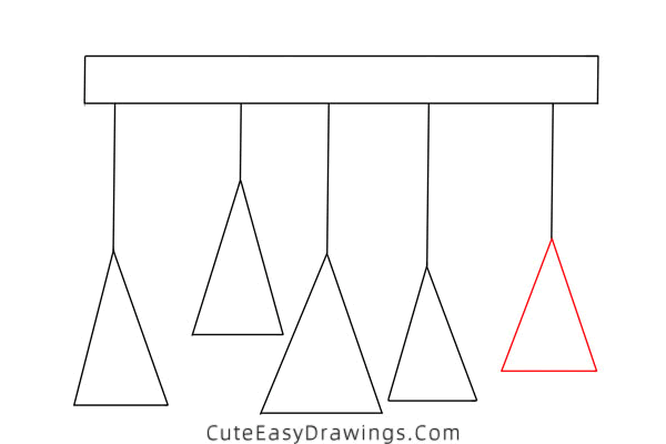 how to draw a chandelier - www.cuteeasydrawings.com