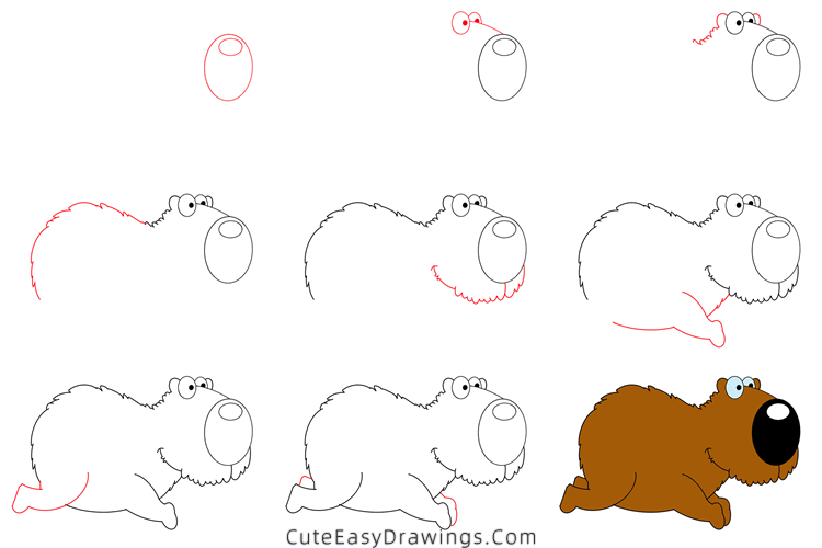 how to draw a capybara - www.cuteeasydrawings.com